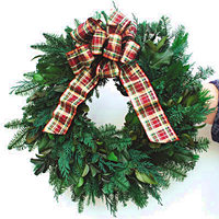 Preserved Coastal Foliage Wreath