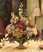 Faux Hydrangea Large Silk Table Centerpeice