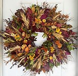 24" Colours of Fall Wreath