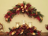 Elegant Red Berry Pine Collection