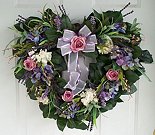 Floral Heart Wreath