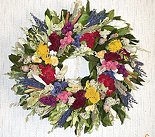 22"French Garden Wreath
