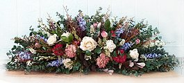 Garden Flower Mantelpiece