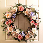 25" Mother's Rose Garden  Wreath