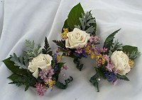 Rose & Wildflower Boutonniere