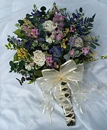 Rose & Wildflower Bridal Bouquet