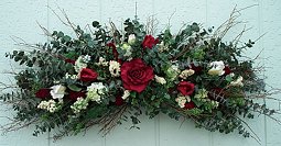 Rustic Floral Eucalyptus Swag