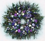22"Rustic Rose Wreath