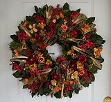 22" Sienna Summer Wreath
