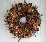 Sunset Garden Wreath