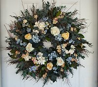 Summer Garden Wreath