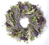 18" Lavender Fields Wreath