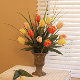 Fresh Cut Spring Tulips & Grasses