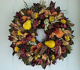 22" Tuscan Orchard Wreath