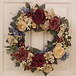 20" Victorian Rose Wreath