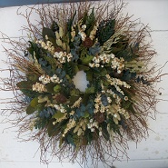 22" Winter Woodland Wreath