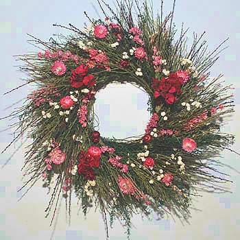 Twiggy Floral Wreath
