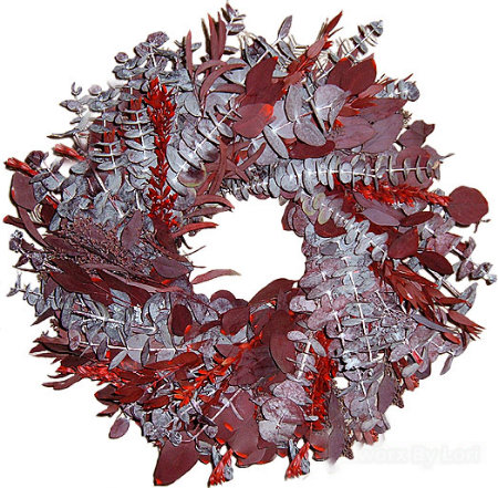 Crimson Sunset Wreath