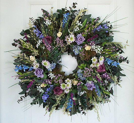 Shades of Lavender Wreath