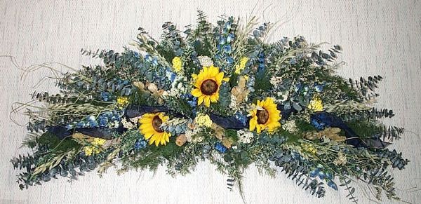 Summer Sunflower Swag
