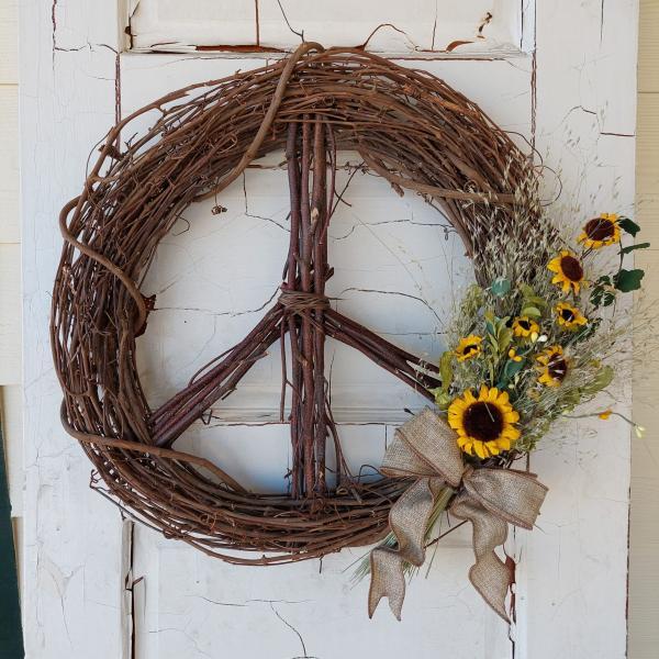 sunflower-peace-wreath