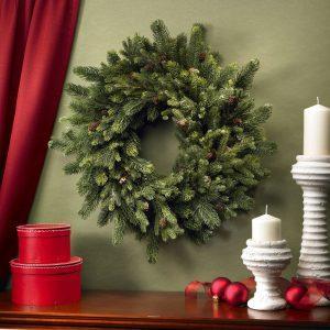 Grande Holiday Pine Wreath